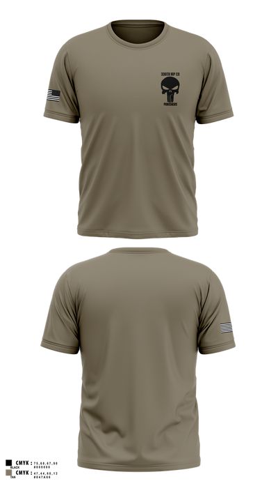 330th MP Co 57872440 Old School Cotton Feel Shirt - 1