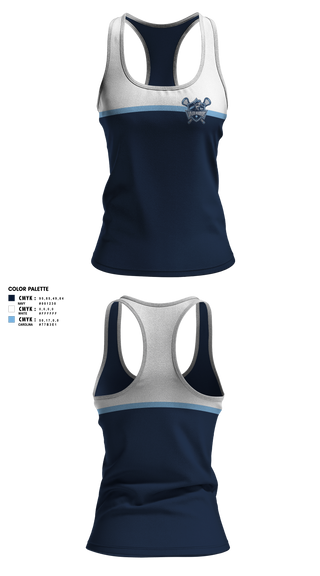 Womens Track Singlet, La Plata Warriors, Women's Lacrosse, Teamtime, Team time, sublimation, custom sports apparel, team uniforms, spirit wear, spiritwear, sports uniforms, custom shirts, team store, custom team store, fundraiser sports, apparel fundraiser