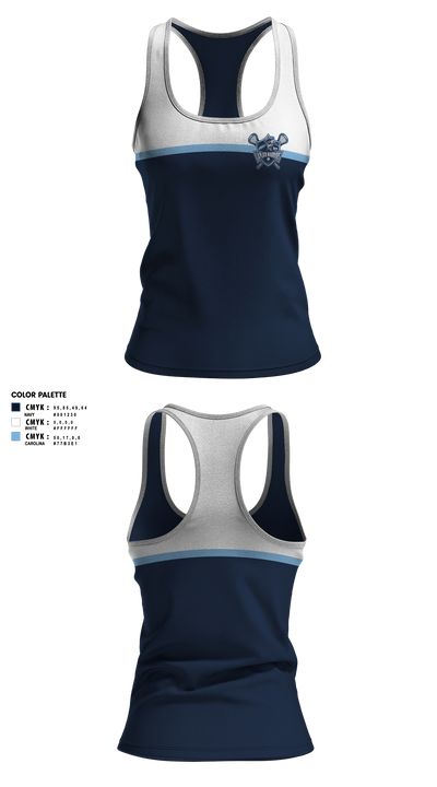 La Plata Warriors 5508321 Women's Track Singlet - 1