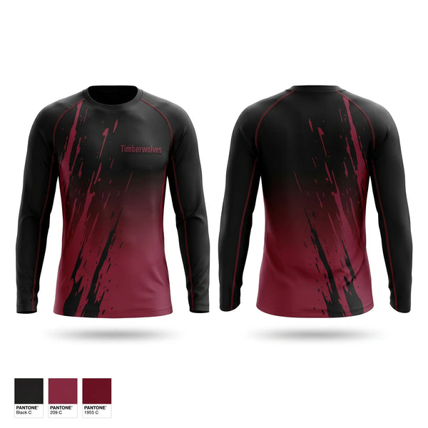 Long Sleeve Performance Shirt, Timberwolves, Softball, Teamtime, Team time, sublimation, custom sports apparel, team uniforms, spirit wear, spiritwear, sports uniforms, custom shirts, team store, custom team store, fundraiser sports, apparel fundraiser