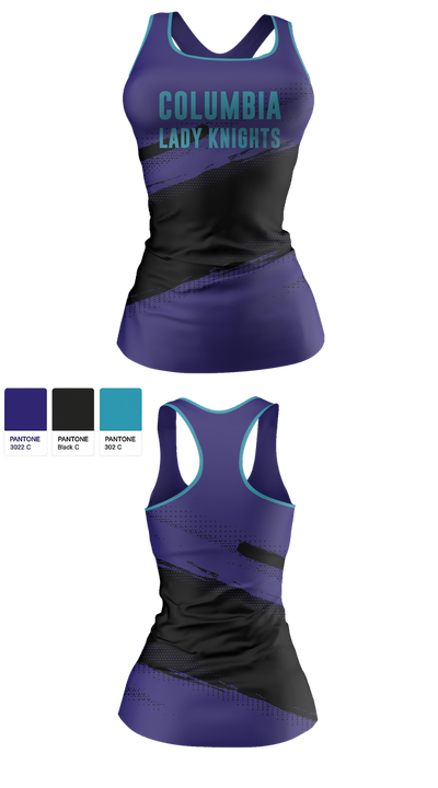 Columbia Lady Knights 30963088 Tank Top - 1