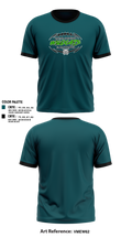 Walter Johnson High School Wildcats 54894865 Old School Cotton Shirt - 6