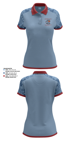 Womens Short Sleeve Performance Polo, Crismon Rattlers, Women's Basketball, Teamtime, Team time, sublimation, custom sports apparel, team uniforms, spirit wear, spiritwear, sports uniforms, custom shirts, team store, custom team store, fundraiser sports, apparel fundraiser