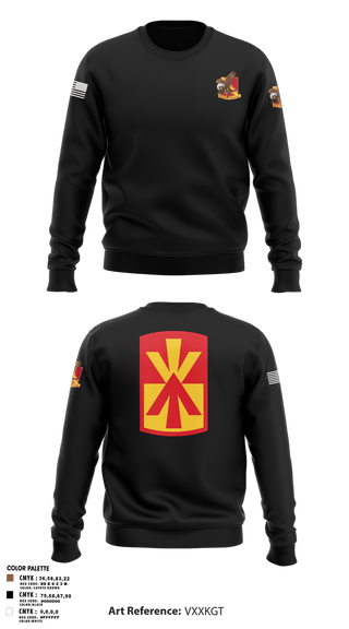 Crew Neck Sweatshirt, Alpha Battery 5-52 BN, , Teamtime, Team time, sublimation, custom sports apparel, team uniforms, spirit wear, spiritwear, sports uniforms, custom shirts, team store, custom team store, fundraiser sports, apparel fundraiser