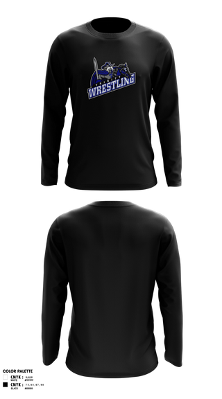 Long Sleeve Performance Shirt, Trinity High School Wrestling, Wrestling, Teamtime, Team time, sublimation, custom sports apparel, team uniforms, spirit wear, spiritwear, sports uniforms, custom shirts, team store, custom team store, fundraiser sports, apparel fundraiser