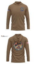 378 EM/CBRN 2075803 Long Sleeve Performance Shirt with hood - 3