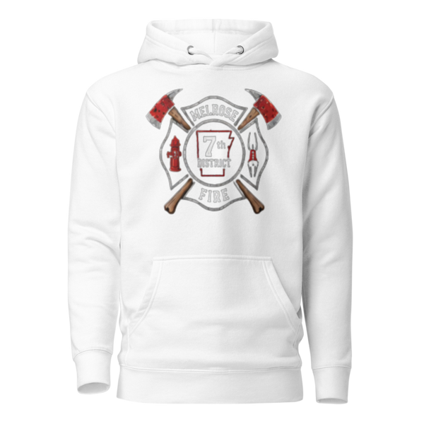 Unisex Hoodie - 1 - White