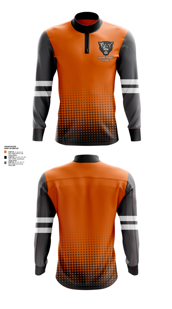 Quarter Zip Jacket, Second Street School, Spirit Store, Teamtime, Team time, sublimation, custom sports apparel, team uniforms, spirit wear, spiritwear, sports uniforms, custom shirts, team store, custom team store, fundraiser sports, apparel fundraiser