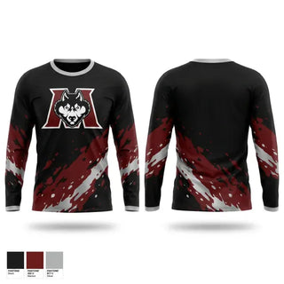 Long Sleeve Performance Shirt, Matawan Huskies, , Teamtime, Team time, sublimation, custom sports apparel, team uniforms, spirit wear, spiritwear, sports uniforms, custom shirts, team store, custom team store, fundraiser sports, apparel fundraiser