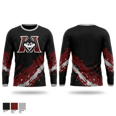 Matawan Huskies 29402258 Long Sleeve Performance Shirt 2