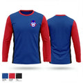 Dover Academy Blue Devils 76497480 Long Sleeve Performance Shirt 2