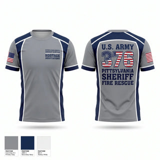 Short Sleeve Performance Shirt, Pittsylvania County Sheriff's Office Hostage Negotiations, Police, Teamtime, Team time, sublimation, custom sports apparel, team uniforms, spirit wear, spiritwear, sports uniforms, custom shirts, team store, custom team store, fundraiser sports, apparel fundraiser
