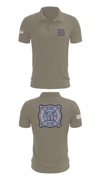 Short Sleeve Performance Polo, SHILLINGTON FIRE DEPARTMENT, Fire Department, Teamtime, Team time, sublimation, custom sports apparel, team uniforms, spirit wear, spiritwear, sports uniforms, custom shirts, team store, custom team store, fundraiser sports, apparel fundraiser