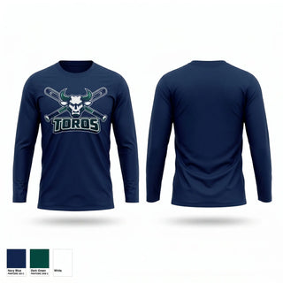 Long Sleeve Performance Shirt, Morgan hill Toros 10u, Baseball, Teamtime, Team time, sublimation, custom sports apparel, team uniforms, spirit wear, spiritwear, sports uniforms, custom shirts, team store, custom team store, fundraiser sports, apparel fundraiser