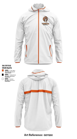 Windbreaker, Honey Grove Baseball, Baseball, Teamtime, Team time, sublimation, custom sports apparel, team uniforms, spirit wear, spiritwear, sports uniforms, custom shirts, team store, custom team store, fundraiser sports, apparel fundraiser