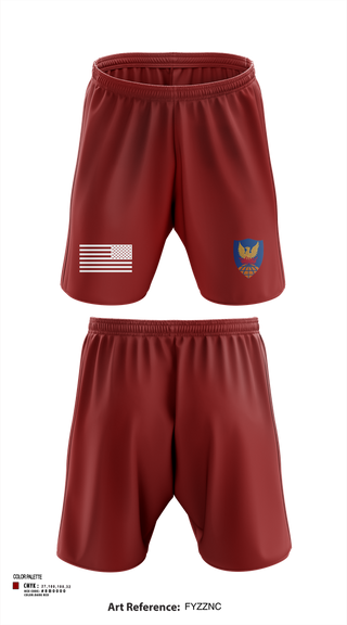 Athletic Shorts With Pockets, HHC, 311th (T)SC, , Teamtime, Team time, sublimation, custom sports apparel, team uniforms, spirit wear, spiritwear, sports uniforms, custom shirts, team store, custom team store, fundraiser sports, apparel fundraiser