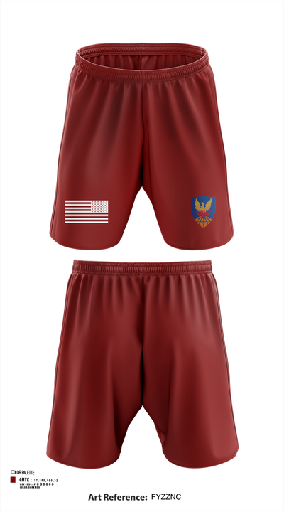HHC, 311th (T)SC 14853900 Athletic Shorts With Pockets - 102