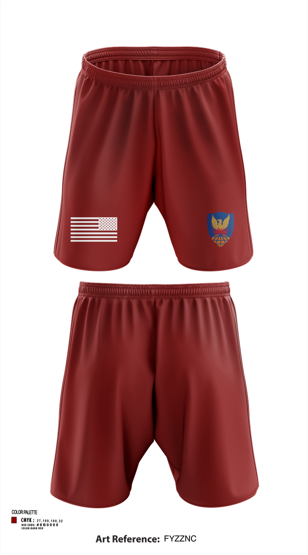 Athletic Shorts With Pockets, HHC, 311th (T)SC, , Teamtime, Team time, sublimation, custom sports apparel, team uniforms, spirit wear, spiritwear, sports uniforms, custom shirts, team store, custom team store, fundraiser sports, apparel fundraiser