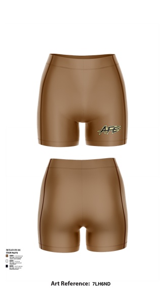 Womens Compression Shorts, 162 AFE, Air Force, Teamtime, Team time, sublimation, custom sports apparel, team uniforms, spirit wear, spiritwear, sports uniforms, custom shirts, team store, custom team store, fundraiser sports, apparel fundraiser