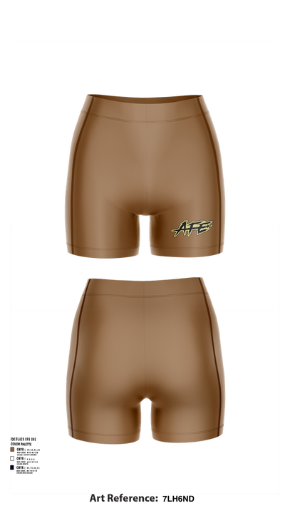 162 AFE 73313729 Women's Compression Shorts - 162