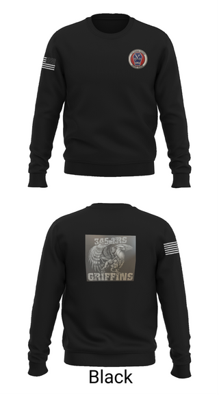 Crew Neck Sweatshirt, 345th TRS, , Teamtime, Team time, sublimation, custom sports apparel, team uniforms, spirit wear, spiritwear, sports uniforms, custom shirts, team store, custom team store, fundraiser sports, apparel fundraiser