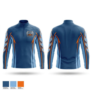 Quarter Zip Jacket, Memphis Blazers, Men's Basketball, Teamtime, Team time, sublimation, custom sports apparel, team uniforms, spirit wear, spiritwear, sports uniforms, custom shirts, team store, custom team store, fundraiser sports, apparel fundraiser