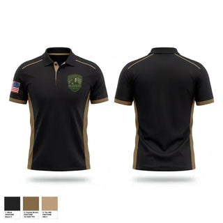 Short Sleeve Performance Polo, Brainerd RSP Reapers, National Guard, Teamtime, Team time, sublimation, custom sports apparel, team uniforms, spirit wear, spiritwear, sports uniforms, custom shirts, team store, custom team store, fundraiser sports, apparel fundraiser