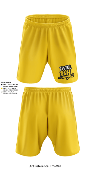 Athletic Shorts With Pockets, Twirl PGH, Spirit Store, Teamtime, Team time, sublimation, custom sports apparel, team uniforms, spirit wear, spiritwear, sports uniforms, custom shirts, team store, custom team store, fundraiser sports, apparel fundraiser