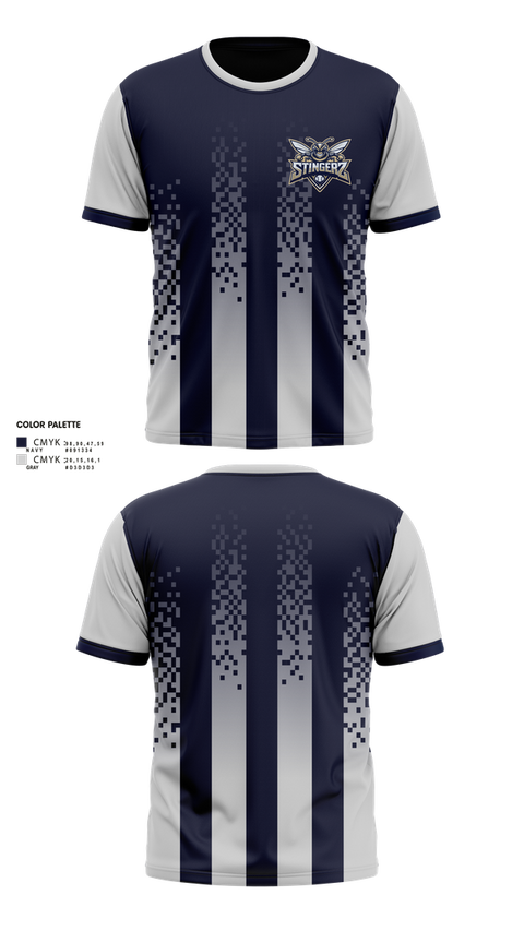 Short Sleeve Performance Shirt, STINGERZ, Baseball, Teamtime, Team time, sublimation, custom sports apparel, team uniforms, spirit wear, spiritwear, sports uniforms, custom shirts, team store, custom team store, fundraiser sports, apparel fundraiser