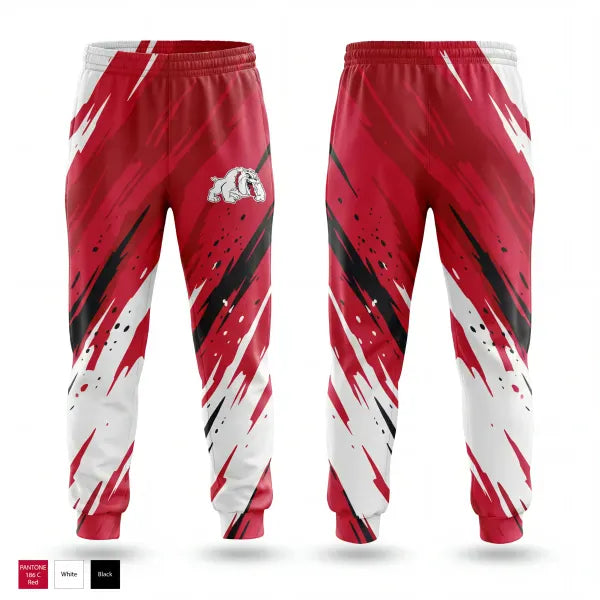 Sweatpants, Quinter Bulldogs, Cross Country, Teamtime, Team time, sublimation, custom sports apparel, team uniforms, spirit wear, spiritwear, sports uniforms, custom shirts, team store, custom team store, fundraiser sports, apparel fundraiser