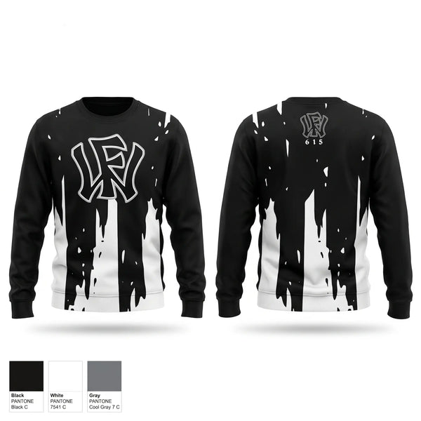 Crew Neck Sweatshirt, Wow Factor, Baseball, Teamtime, Team time, sublimation, custom sports apparel, team uniforms, spirit wear, spiritwear, sports uniforms, custom shirts, team store, custom team store, fundraiser sports, apparel fundraiser