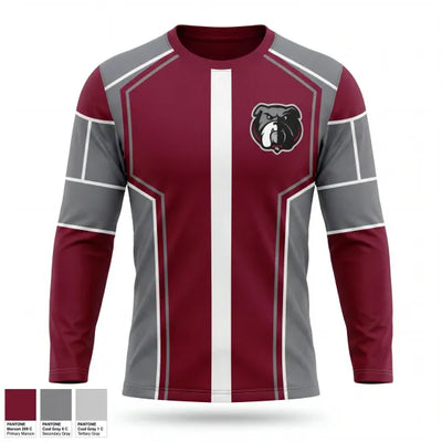 St. Richard’s Bulldogs 72036269 Long Sleeve Performance Shirt 1