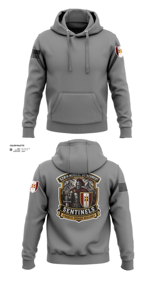 Hoodie, 528th MED DET COSC, Army, Teamtime, Team time, sublimation, custom sports apparel, team uniforms, spirit wear, spiritwear, sports uniforms, custom shirts, team store, custom team store, fundraiser sports, apparel fundraiser