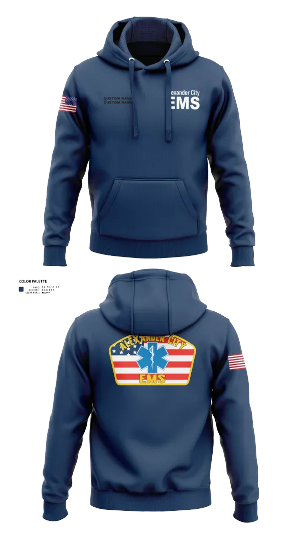 Hoodie, Alexander City EMS, EMS/EMT, Teamtime, Team time, sublimation, custom sports apparel, team uniforms, spirit wear, spiritwear, sports uniforms, custom shirts, team store, custom team store, fundraiser sports, apparel fundraiser