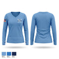 Kankakee JROTC Women's Long Sleeve V-neck Shirt - 1
