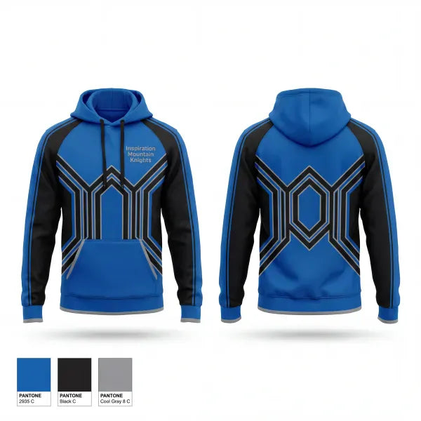 Hoodie, Inspiration Mountain Knights, Baseball, Teamtime, Team time, sublimation, custom sports apparel, team uniforms, spirit wear, spiritwear, sports uniforms, custom shirts, team store, custom team store, fundraiser sports, apparel fundraiser