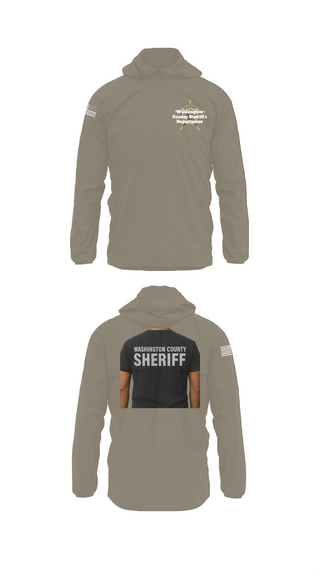 Windbreaker, Washington County Sheriff's Department, Police, Teamtime, Team time, sublimation, custom sports apparel, team uniforms, spirit wear, spiritwear, sports uniforms, custom shirts, team store, custom team store, fundraiser sports, apparel fundraiser