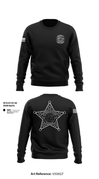 Crew Neck Sweatshirt, District I Street Crimes, Police, Teamtime, Team time, sublimation, custom sports apparel, team uniforms, spirit wear, spiritwear, sports uniforms, custom shirts, team store, custom team store, fundraiser sports, apparel fundraiser