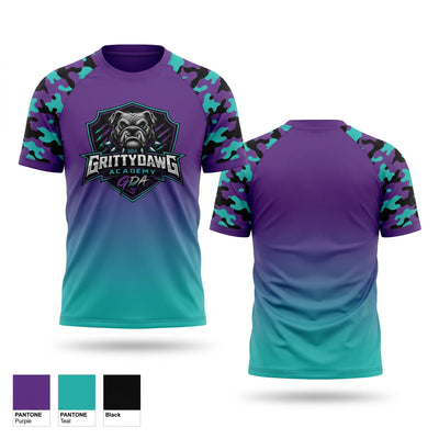 Gritty Dawg Academy Short Sleeve Performance Shirt - 2
