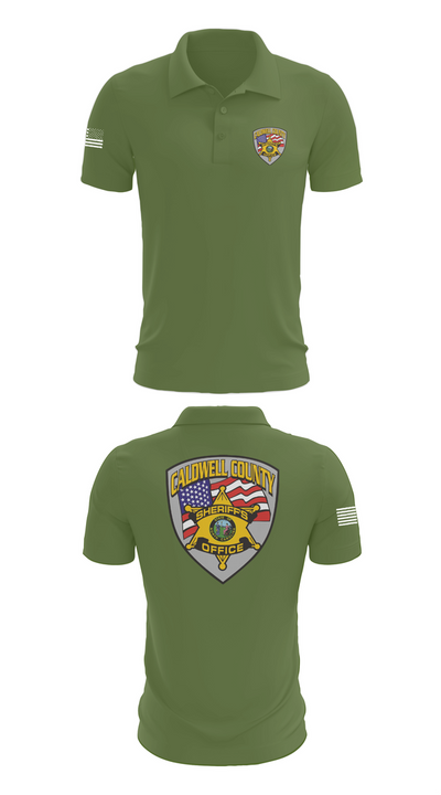 Caldwell County Sheriff's Office 64628956 Short Sleeve Performance Polo - 45
