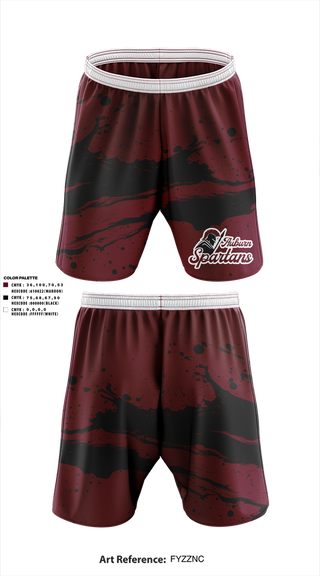Athletic Shorts With Pockets, Auburn Spartans, , Teamtime, Team time, sublimation, custom sports apparel, team uniforms, spirit wear, spiritwear, sports uniforms, custom shirts, team store, custom team store, fundraiser sports, apparel fundraiser
