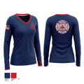Clayton Fire Department Old School Cotton Feel Shirt - 1