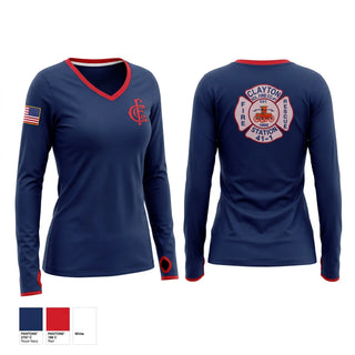 Old School Cotton Feel Shirt, Clayton Fire Department, Fire Department, Teamtime, Team time, sublimation, custom sports apparel, team uniforms, spirit wear, spiritwear, sports uniforms, custom shirts, team store, custom team store, fundraiser sports, apparel fundraiser