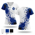 Leafs 90898007 Women's Short Sleeve V-neck Shirt - 1