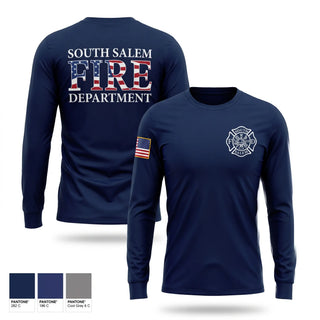 Long Sleeve Performance Shirt, South Salem fire department, Fire Department, Teamtime, Team time, sublimation, custom sports apparel, team uniforms, spirit wear, spiritwear, sports uniforms, custom shirts, team store, custom team store, fundraiser sports, apparel fundraiser