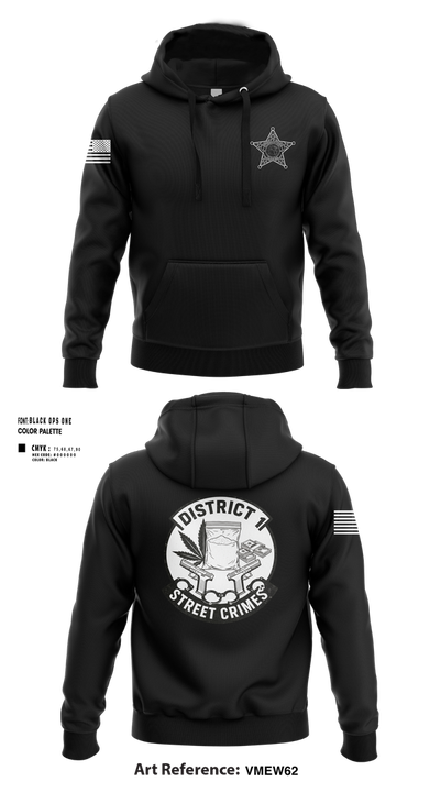 District I Street Crimes 1468514 Hoodie - 104