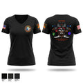 OET Women's Short Sleeve V-neck Shirt - 1