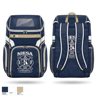 Gear Bag, NIESA PROFESSIONAL FIRE FIGHTERS  - LOCAL 5633, Fire Department, Teamtime, Team time, sublimation, custom sports apparel, team uniforms, spirit wear, spiritwear, sports uniforms, custom shirts, team store, custom team store, fundraiser sports, apparel fundraiser