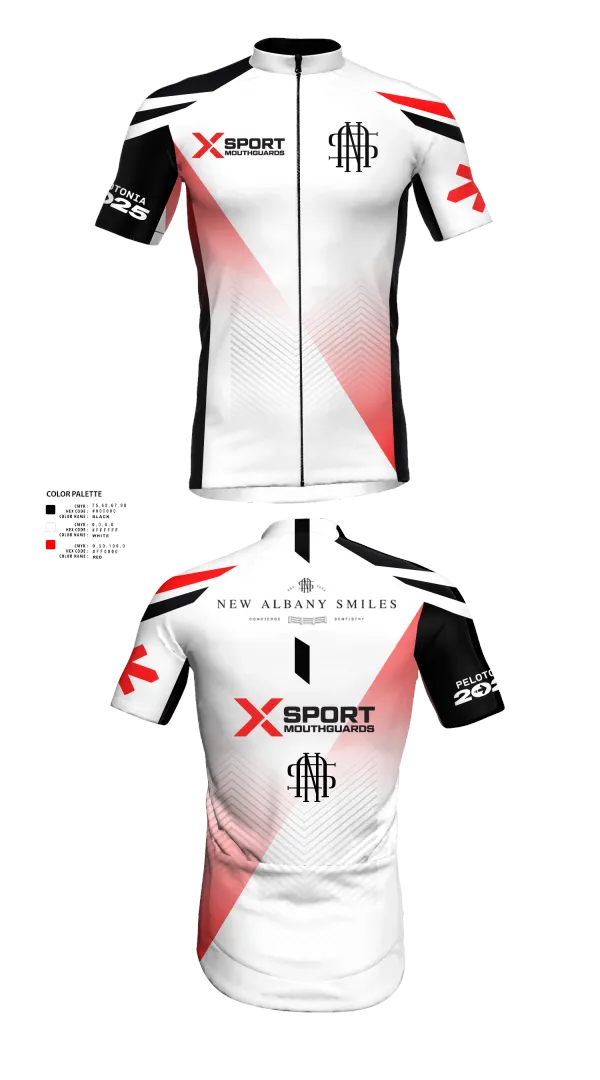 Cycling Jersey, New Albany Smiles Pelotonia, Cycling, Teamtime, Team time, sublimation, custom sports apparel, team uniforms, spirit wear, spiritwear, sports uniforms, custom shirts, team store, custom team store, fundraiser sports, apparel fundraiser