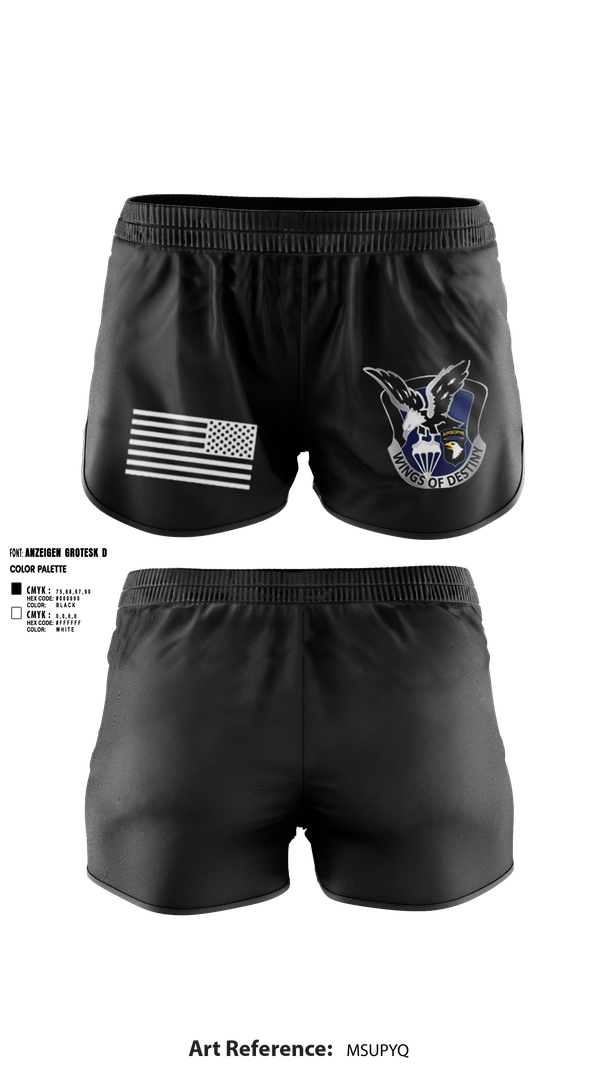 Ranger Panties, 2nd Flt Platoon, B/101 Avn Regt, 101st ABN DIV, , Teamtime, Team time, sublimation, custom sports apparel, team uniforms, spirit wear, spiritwear, sports uniforms, custom shirts, team store, custom team store, fundraiser sports, apparel fundraiser
